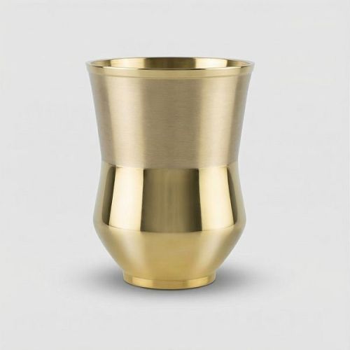 350ml Designer Pure Brass Drinking Glass