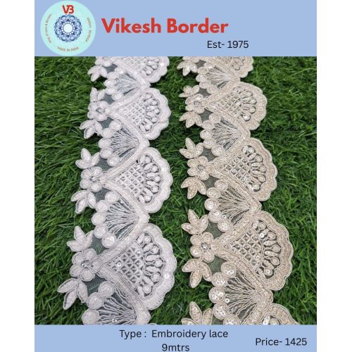 Cotton Embroidered Lace