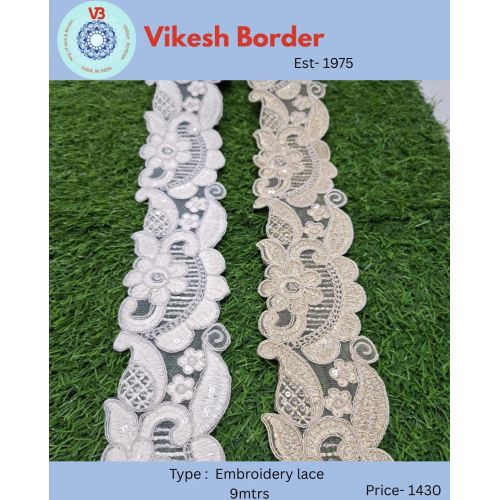 Fashion Embroidered Lace Trim