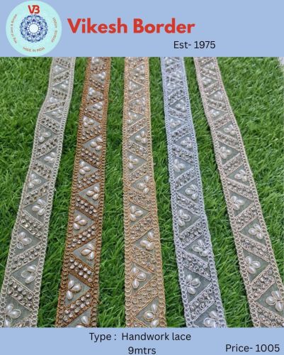 Pearls Handwork Lace