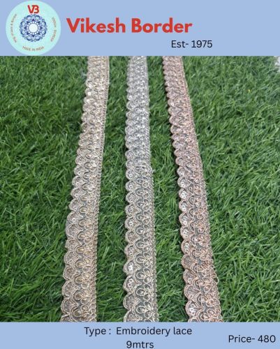 Embroidered Laces