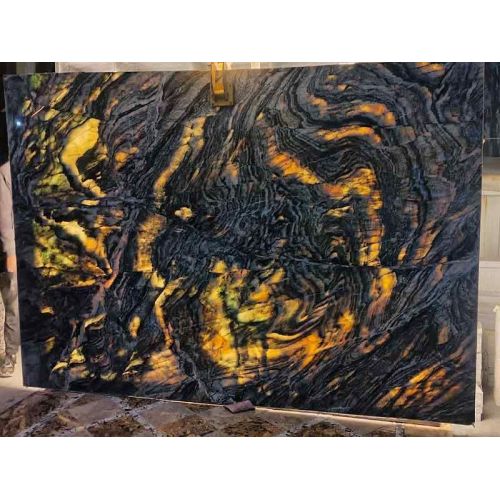 Golden Waves Granite Slab