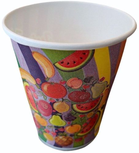 Disposable 350ml Paper Juice Glass