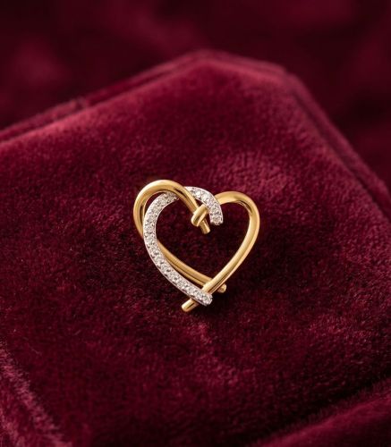 Heart Shaped Diamond Ring