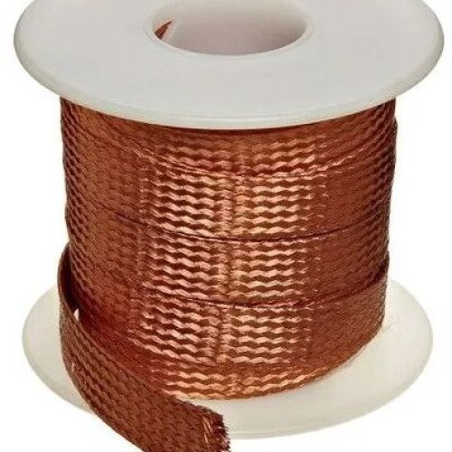 Flat Braided Tinned Coated Copper Wire