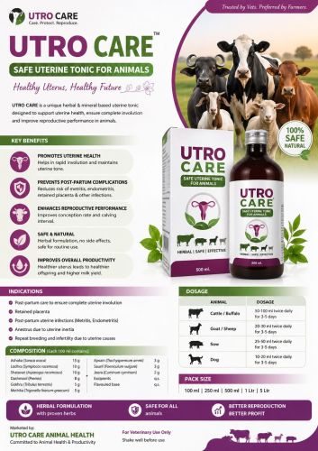 Utro Cure Toner Animal Uterine Tonic