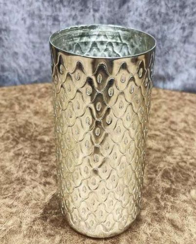 Aluminium Leaf Cut Flower Vase