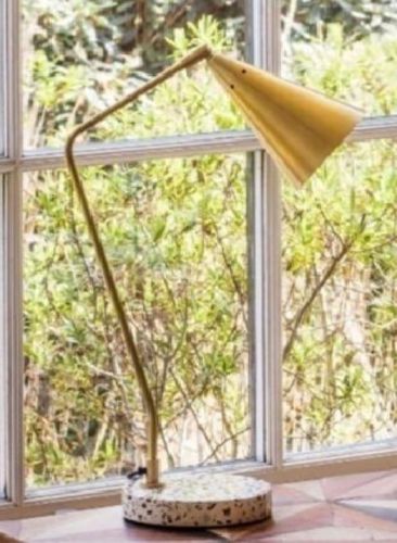 Brass &AMP; Marble Table Lamp