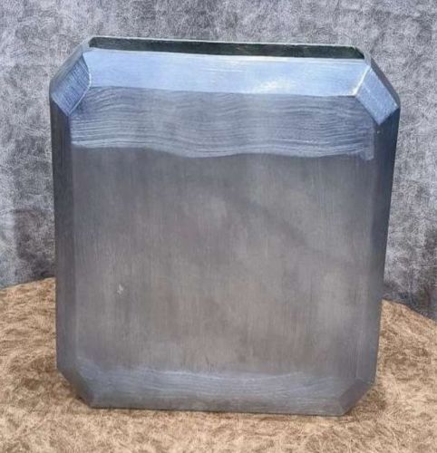 Graphite Rectangle Flower Vase