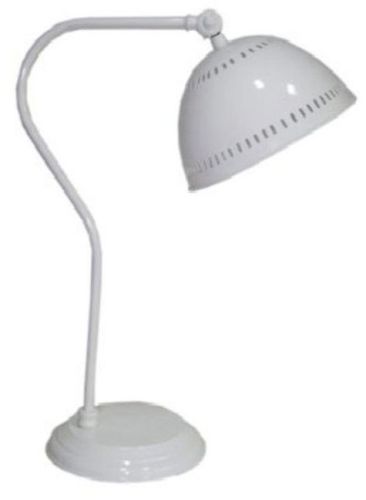 White Iron Table Lamp