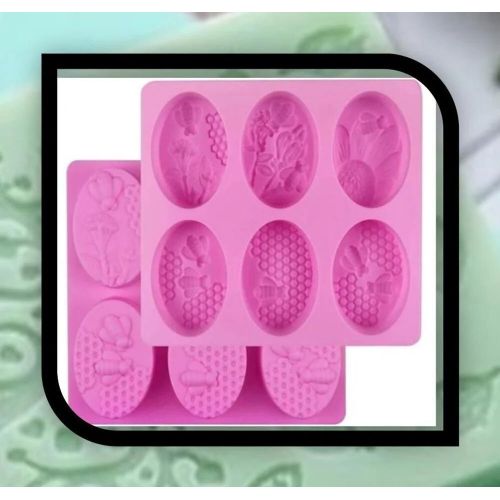 Honey Bee Oval Mould