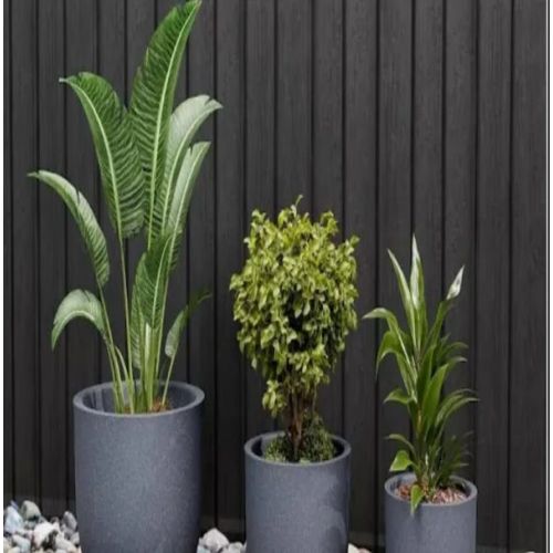 Round Indoor Planters