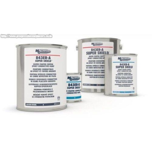 843ER Silver-Coated Copper Epoxy Paint