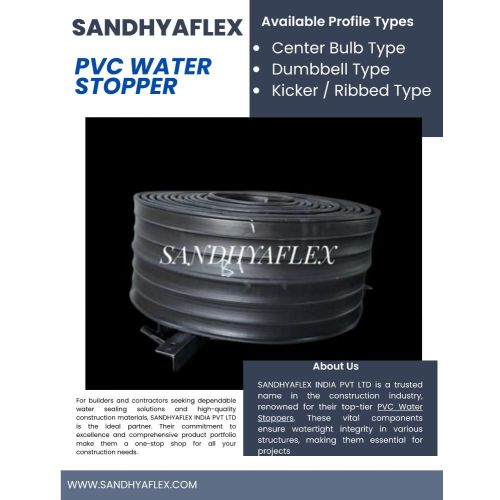 150x6mm PVC Water Stopper