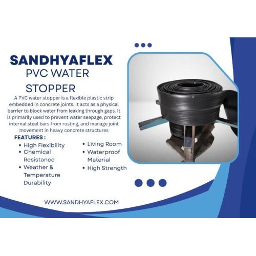 sandhyaflex center bulb pvc water stopper