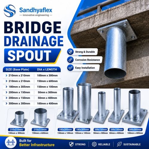 Sandhyaflex Deep Galvanized Drainage Spout