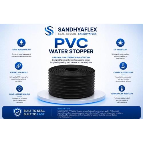 Water Treatment Plant PVC Water Stopper