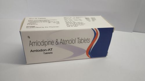 Amlodipine 5mg And Atenolol 50mg Tablets