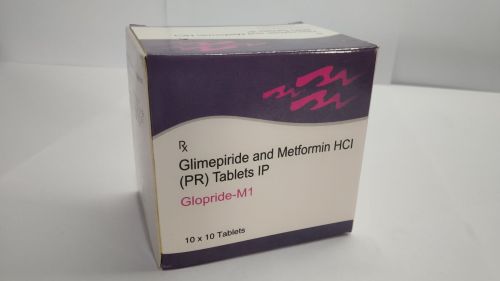 Glimepiride 1mg And Metformin Hydrochloride Prolonged Release Tablets