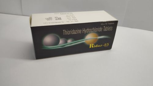 Thioridazine Hydrochloride 25mg Tablets