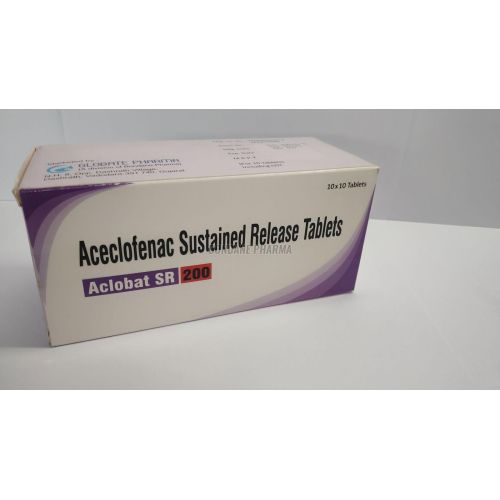 Aceclofenac 200mg Sustained Release Tablets