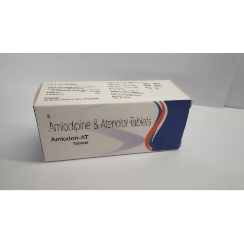 Amlodipine 5mg And Atenolol 50mg Tablets