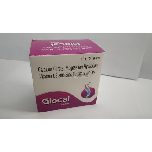 Calcium Citrate Magnesium Hydroxide Vitamin D3 And Zinc Sulphate Tablets
