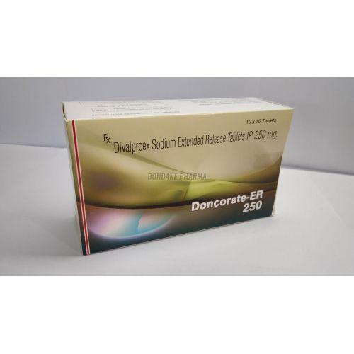 Divalproex Sodium Extended Release 250mg Tablets