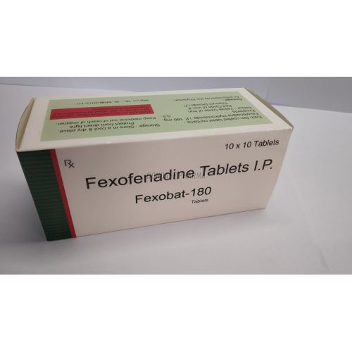 Fexofenadine 180mg Tablets