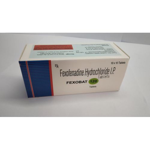 Fexofenadine Hydrochloride 120mg Tablets