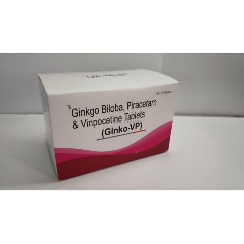 Ginkgo Biloba Piracetam Vinpocetine Tablets