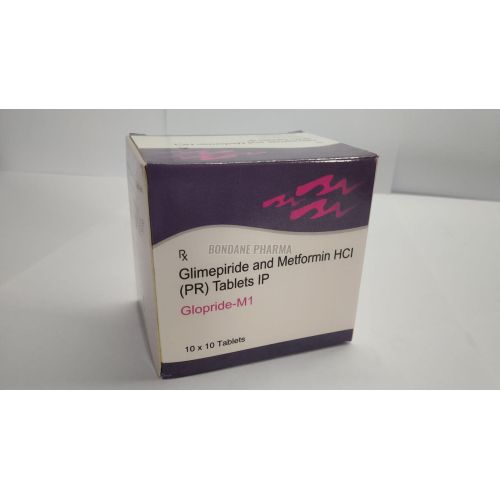 Glimepiride 1mg And Metformin Hydrochloride Prolonged Release Tablets