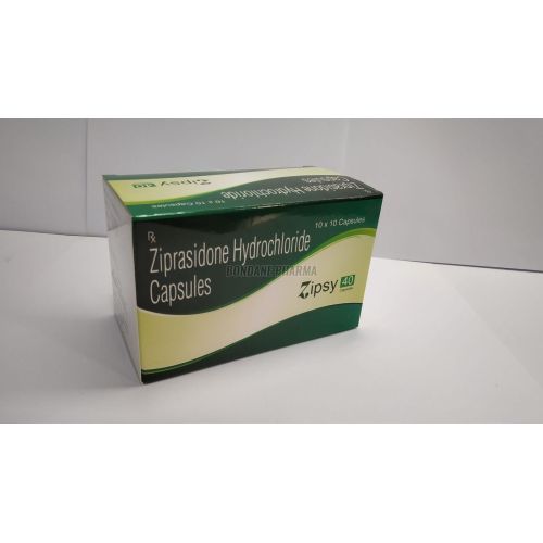 Ziprasidone Hydrochloride 40mg Capsules