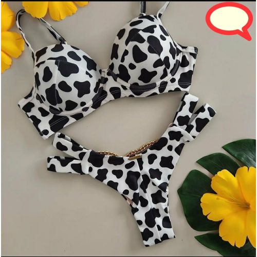 Ladies Printed Bra Panty Set