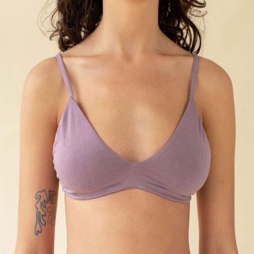 Ladies Purple Bra