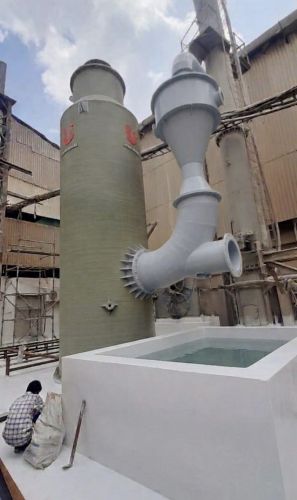 Spiral PP Scrubber