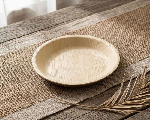 6 Inch Areca Leaf Deep Plates