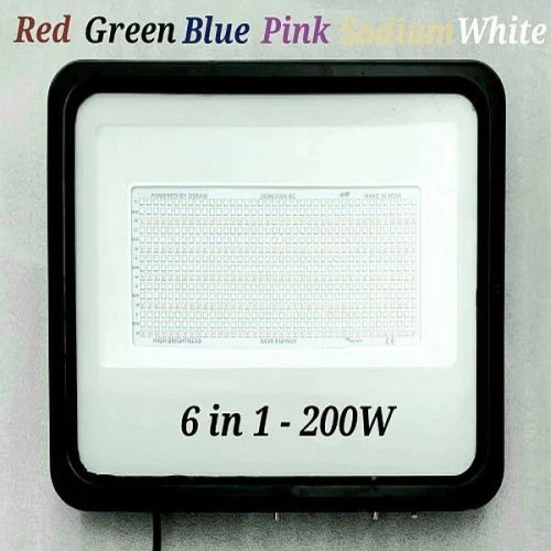 6 in 1 RGB Flood Light