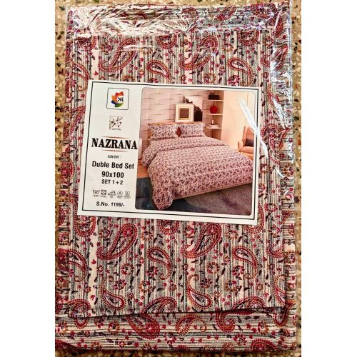 Nazarana 90 X 100 Bedsheet
