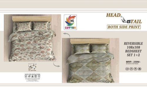 Reversible 108x108 Bedsheet Set