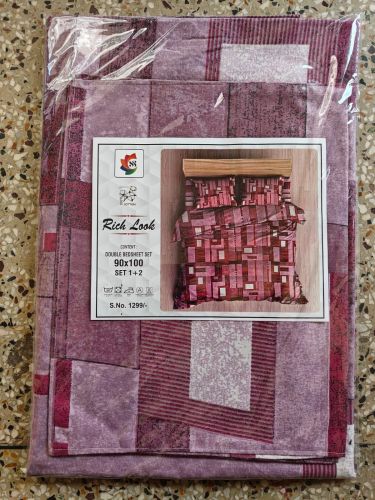 Rich Look 90 X 100 Bedsheet Set