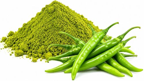 Dehydrated Green Chilly Powder