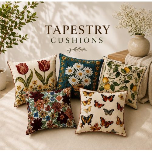 Botanical Tapestry Cushion Cover