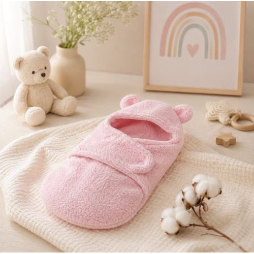 Teddy Hooded Baby Wrap