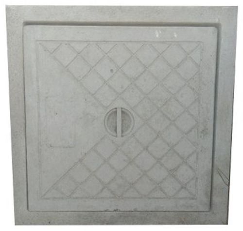 RCC Square Plain Manhole Cover