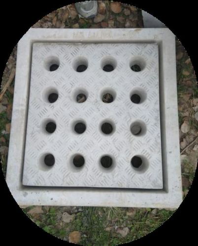Square RCC Perforated Drain Cover