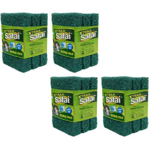 20 Mm Green Power Scrub Pad Set