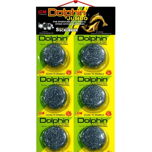 Dolphin Jumbo Steel Scrubber