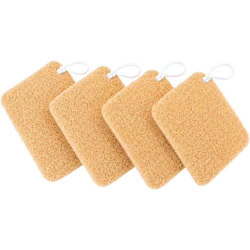 Natural Bath Loofah Scrubber Set