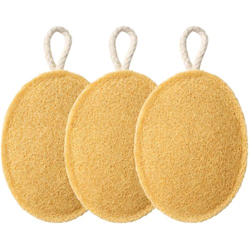 Natural Oval Bath Loofah Scrubber